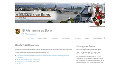 Desktop Screenshot of alemannia-bonn.de