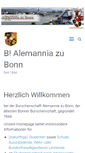 Mobile Screenshot of alemannia-bonn.de